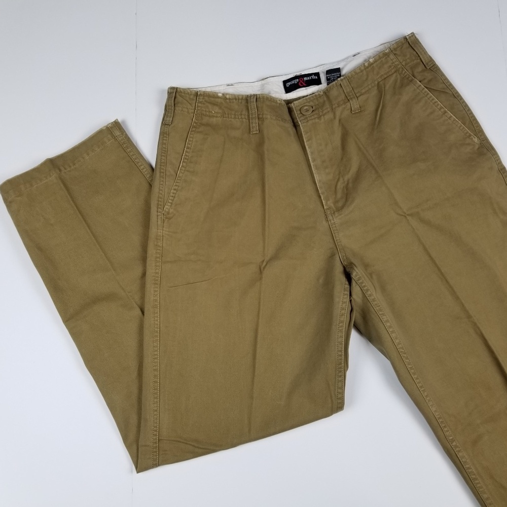GEORGE & MARTHA 100% cotton casual pants